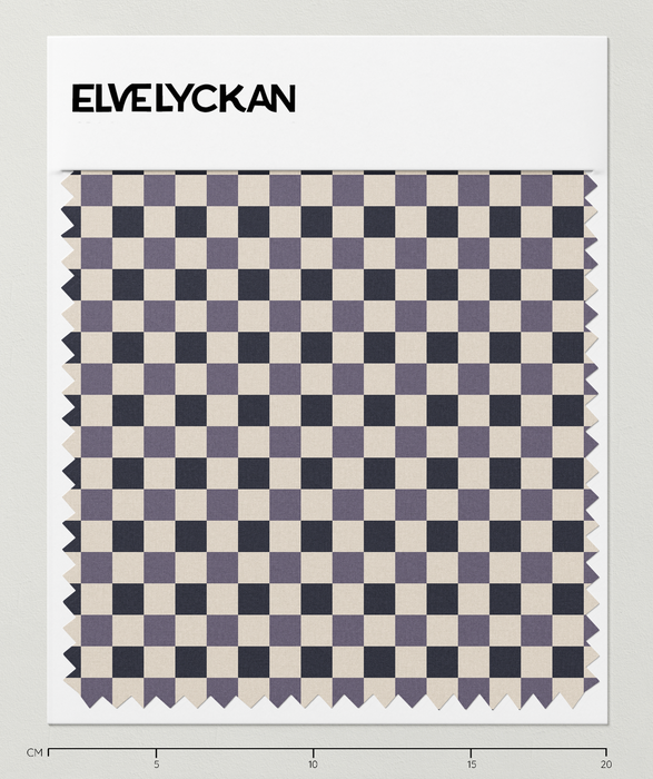 MINI CHECKERS  - VIOLET - JERSEY