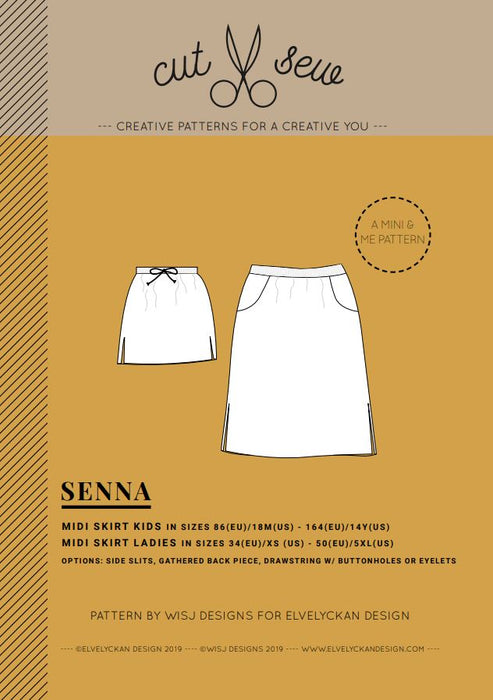 SENNA -  MINI&ME MIDISKIRT (3 PCS)